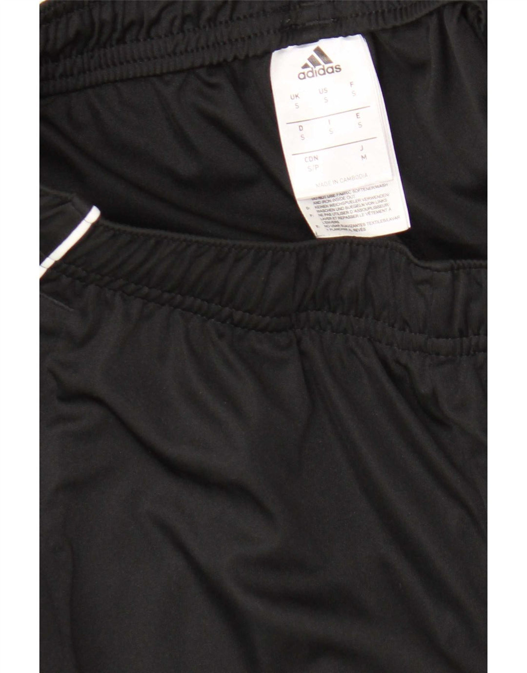 Męskie spodenki sportowe Adidas Climalite, małe, czarne, poliestrowe
