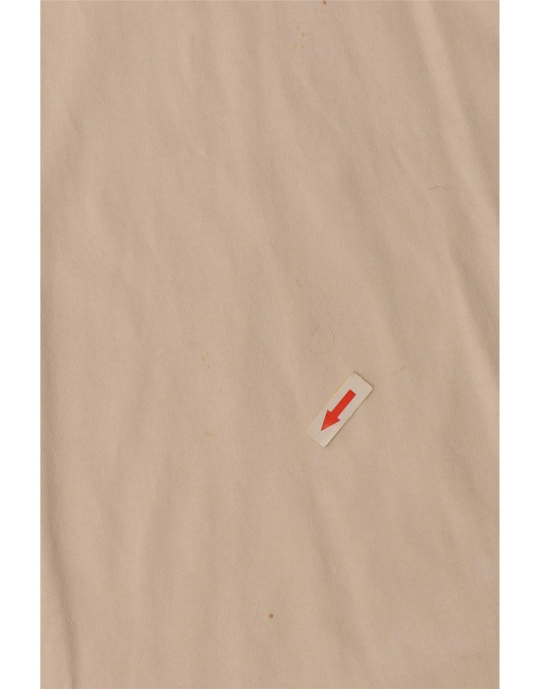 Męski T-shirt ASICS z zamkiem błyskawicznym, duży, w kolorze złamanej bieli