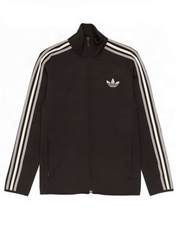 Adidas Męska bluza dresowa, średnia czarna poliester