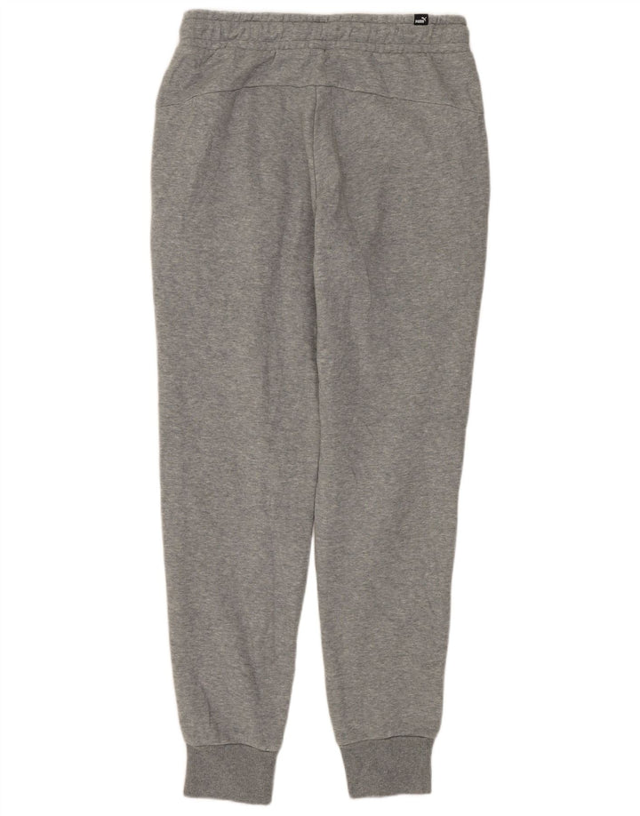 Męskie spodnie dresowe PUMA, małe, szare, bawełniane