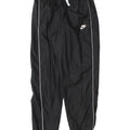 Wodoodporne spodnie damskie Nike o luźnym kroju UK 14, średni czarny nylon