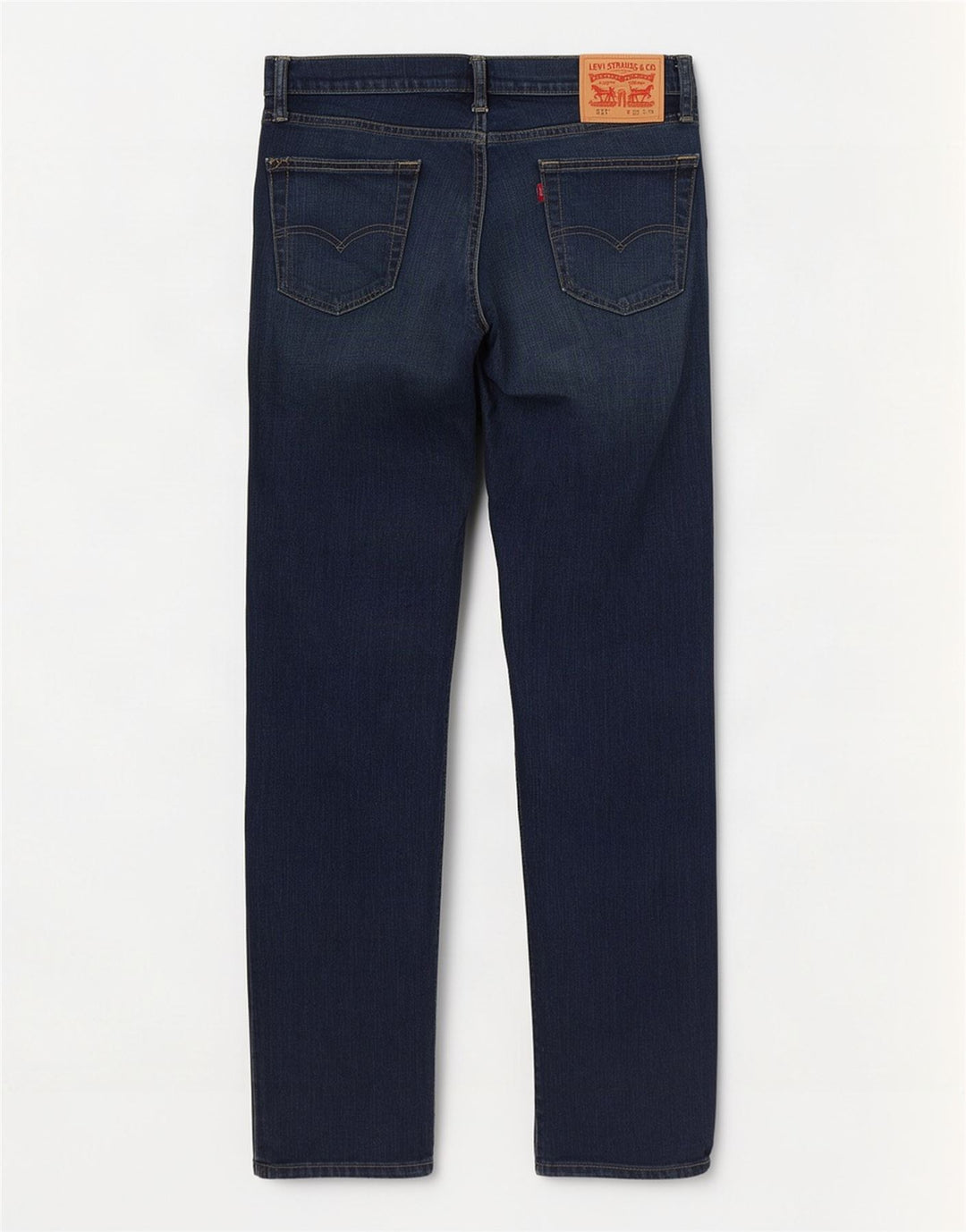 Męskie jeansy Levi's 511 Slim W30 L32 Granatowa bawełna
