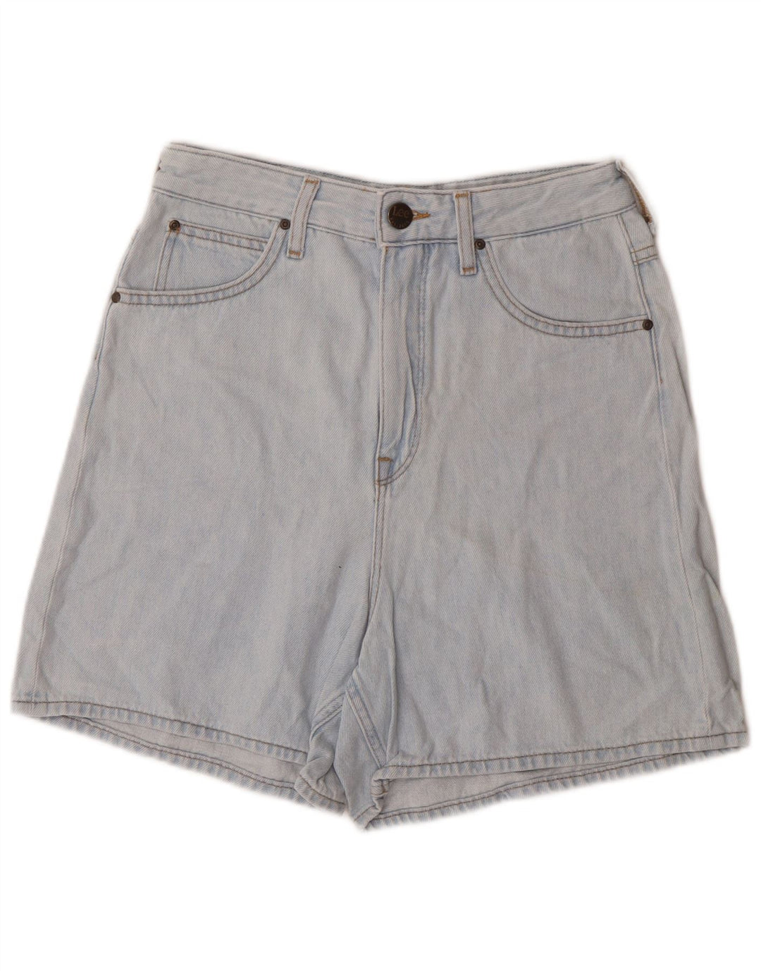 Damskie spodenki jeansowe Lee Stella W27, małe, niebieskie, bawełniane