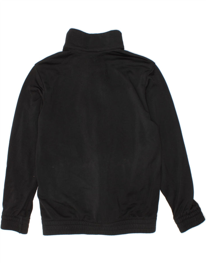 ADIDAS Boys Graphic Tracksuit Top Jacket 4-5 Years Black Polyester Vintage Adidas and Second-Hand Adidas from Messina Hembry 