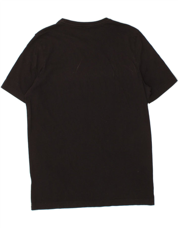 PUMA Mens Graphic T-Shirt Top Medium Black Cotton Vintage Puma and Second-Hand Puma from Messina Hembry 