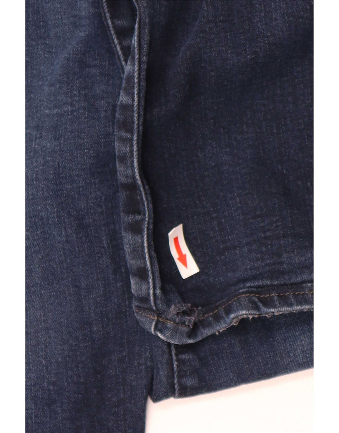 Męskie proste dżinsy Levi's W32 L27 Granatowa bawełna