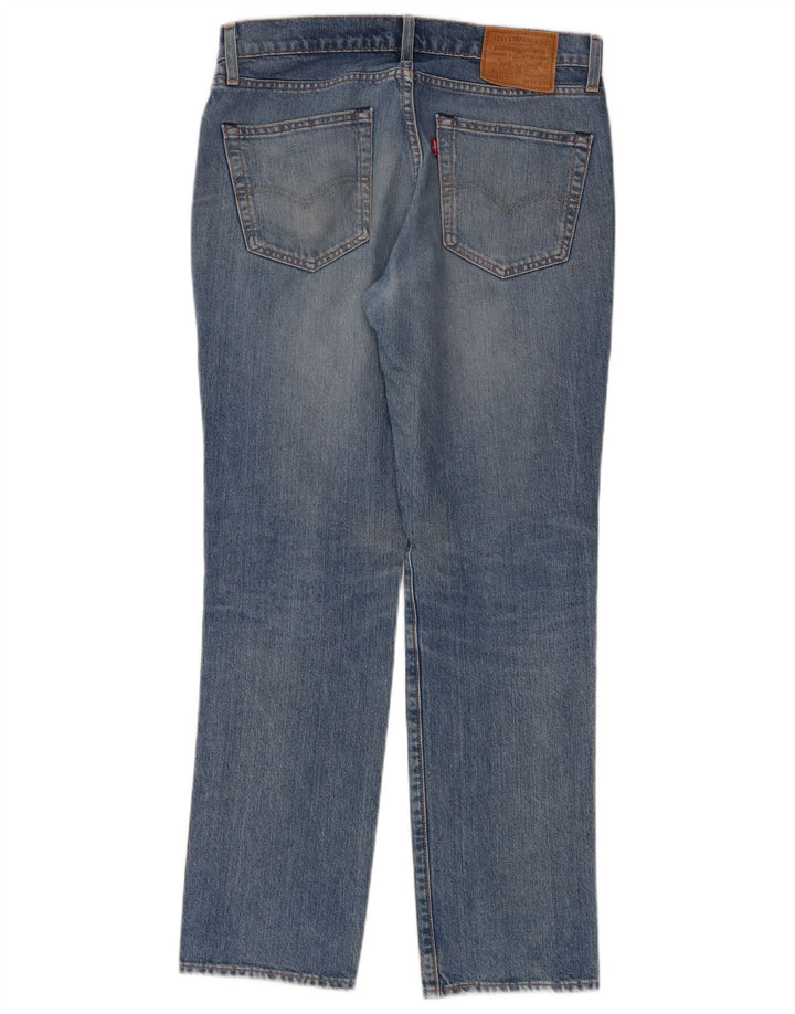 Męskie jeansy Levi's 511 Slim W32 L30 Niebieska bawełna