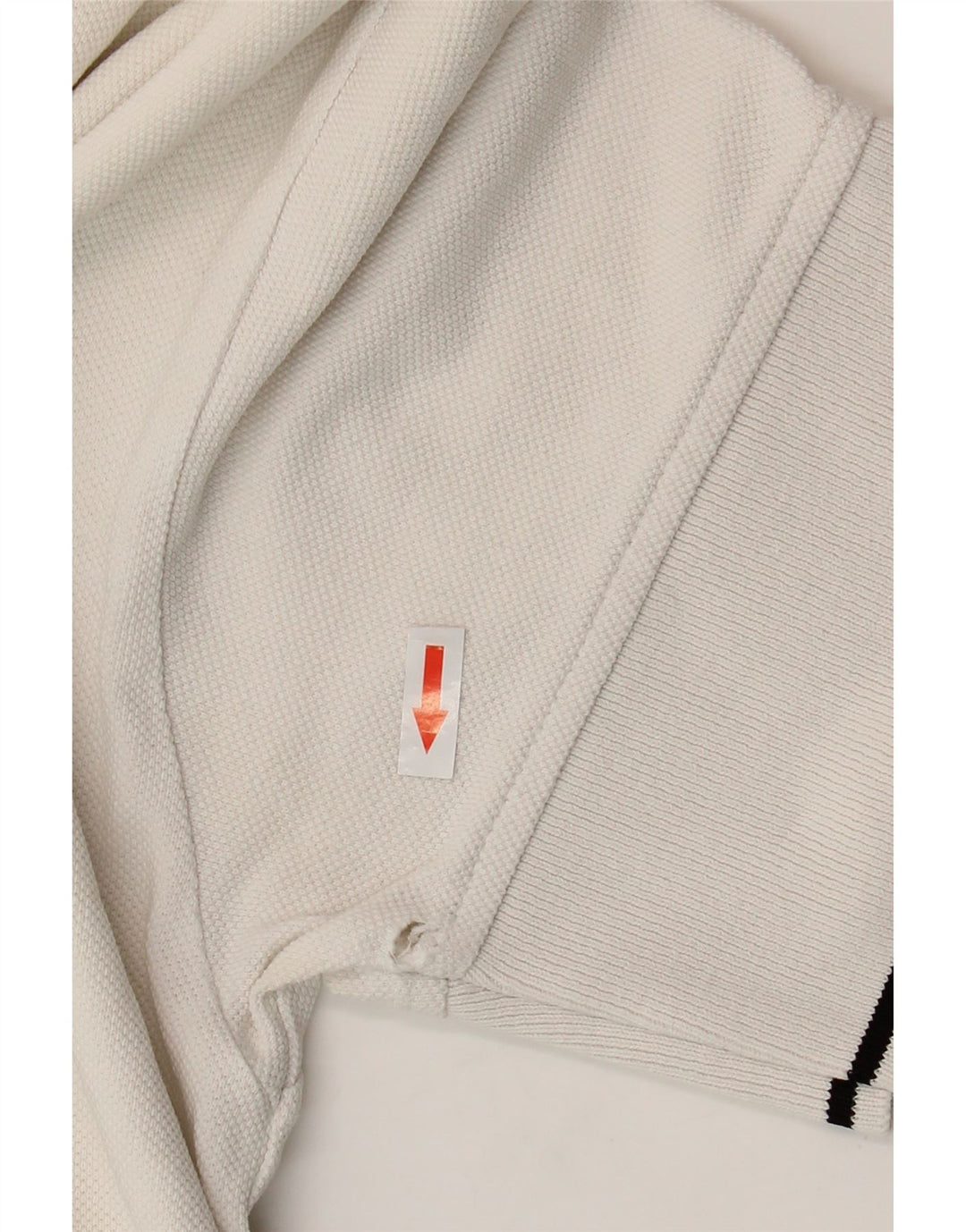 Męska koszulka polo z grafiką NORTH SAILS XL, biała, bawełniana
