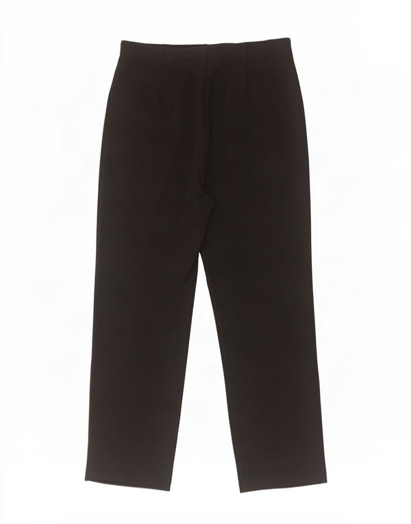 Marks & Spencer Damskie proste spodnie codzienne UK 14 Medium W30 L28 Czarne