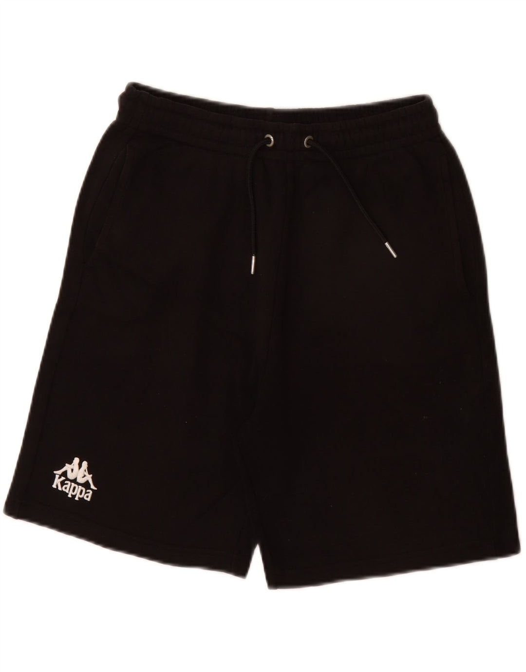 KAPPA Mens Sport Shorts Small  Black Cotton Vintage Kappa and Second-Hand Kappa from Messina Hembry 