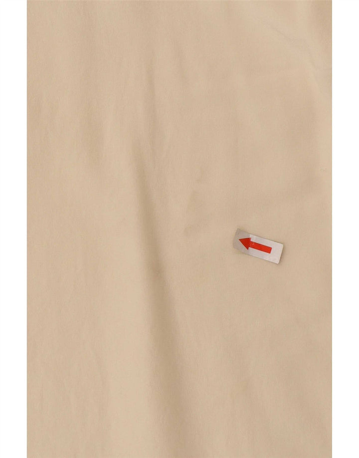 Bluzka damska Vintage Top UK 18 XL Beżowy jedwab
