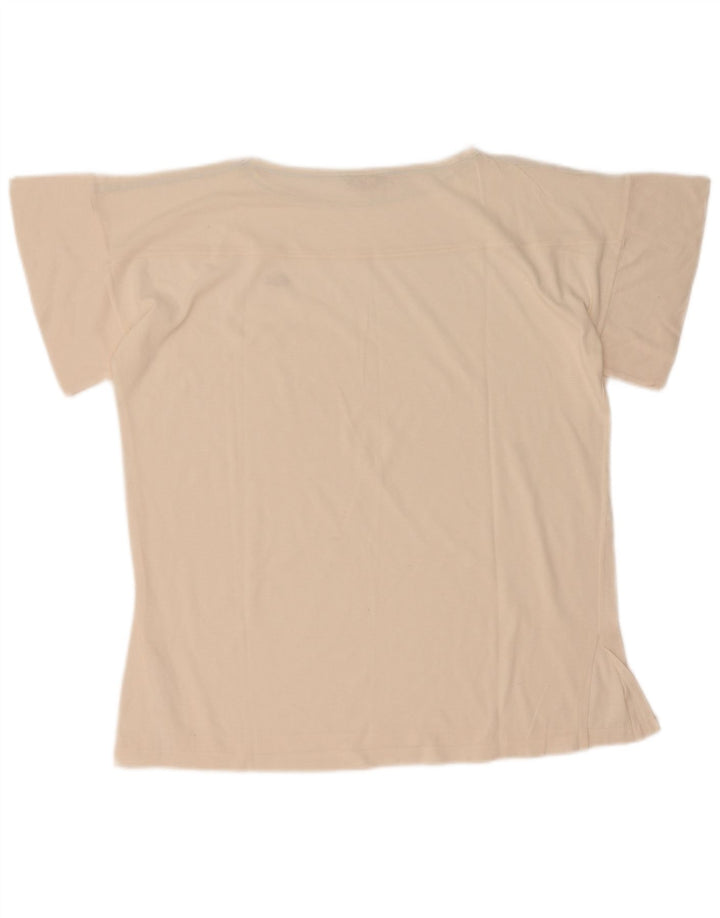 T-shirt damski Lacoste, rozmiar 44, duży, biały, bawełniany