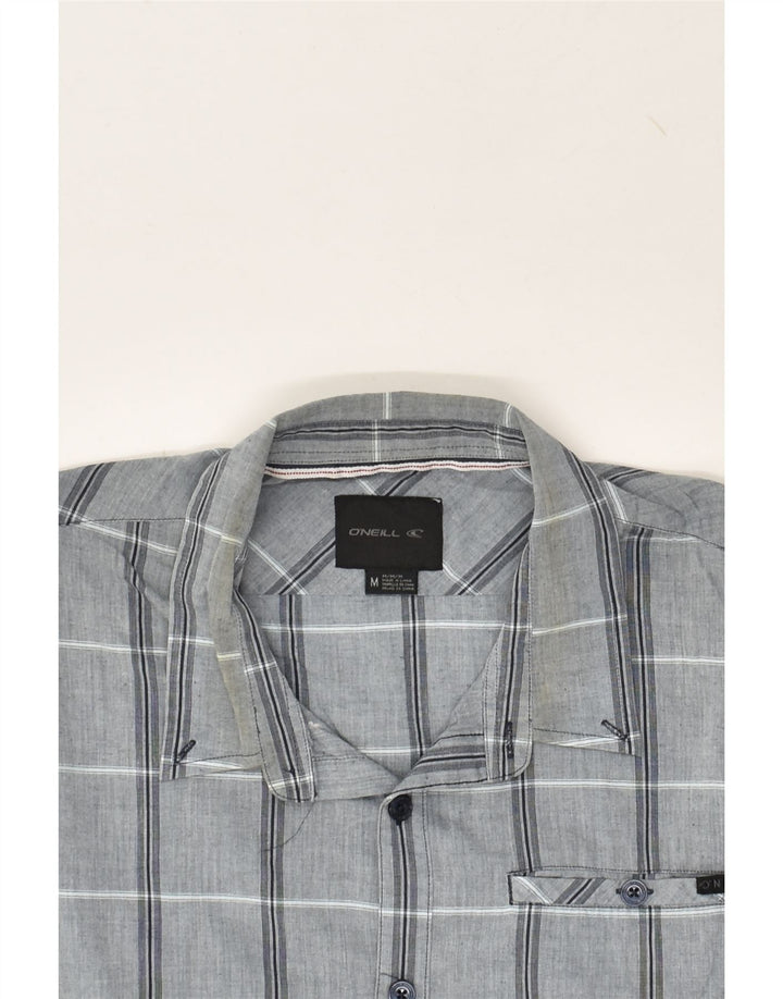 O'NEILL Mens Shirt Medium Grey Check Cotton | Vintage O'Neill | Thrift | Second-Hand O'Neill | Used Clothing | Messina Hembry 