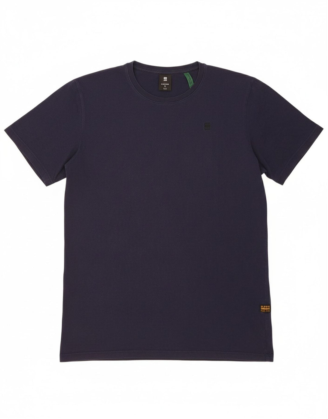 G-STAR Mens T-Shirt Top Medium Navy Blue Cotton