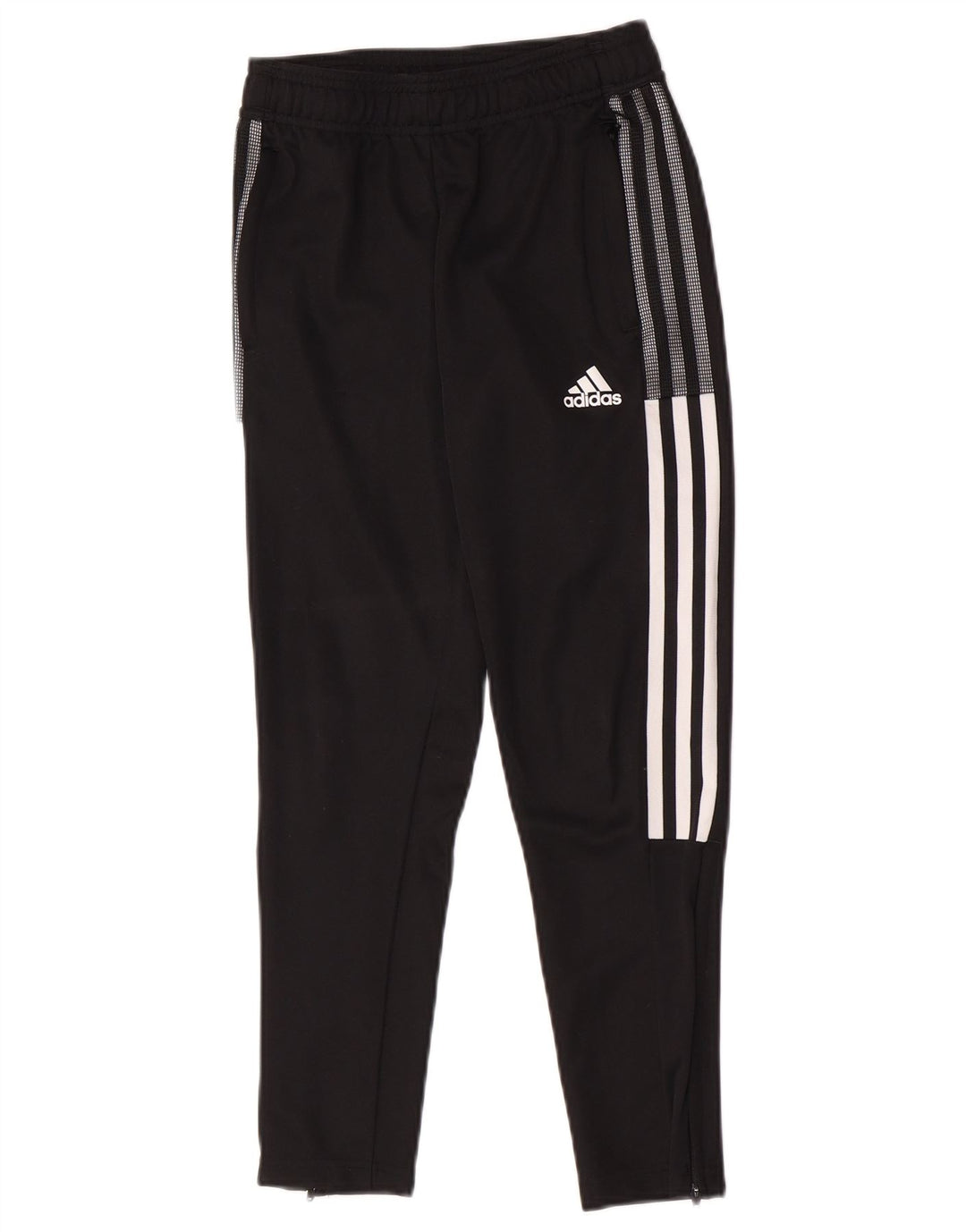 Chłopięce spodnie dresowe Adidas Aeroready 9-10 lat, czarny poliester