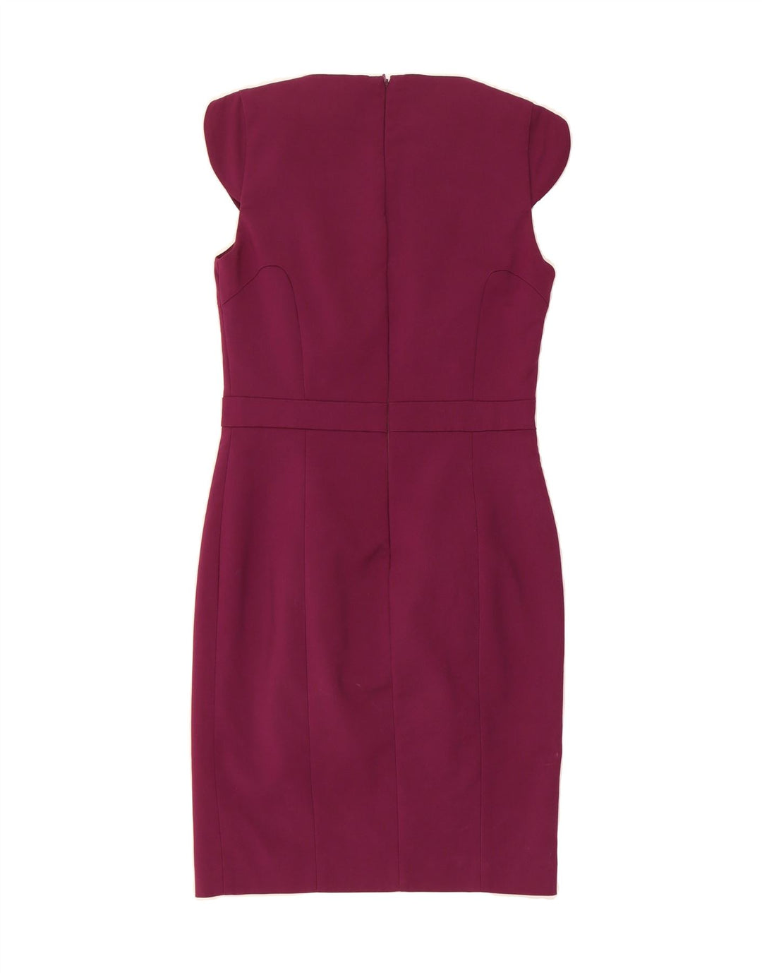 FRENCH CONNECTION Womens Sheath Dress UK 12 Medium  Purple Cotton Vintage French Connection and Second-Hand French Connection from Messina Hembry 