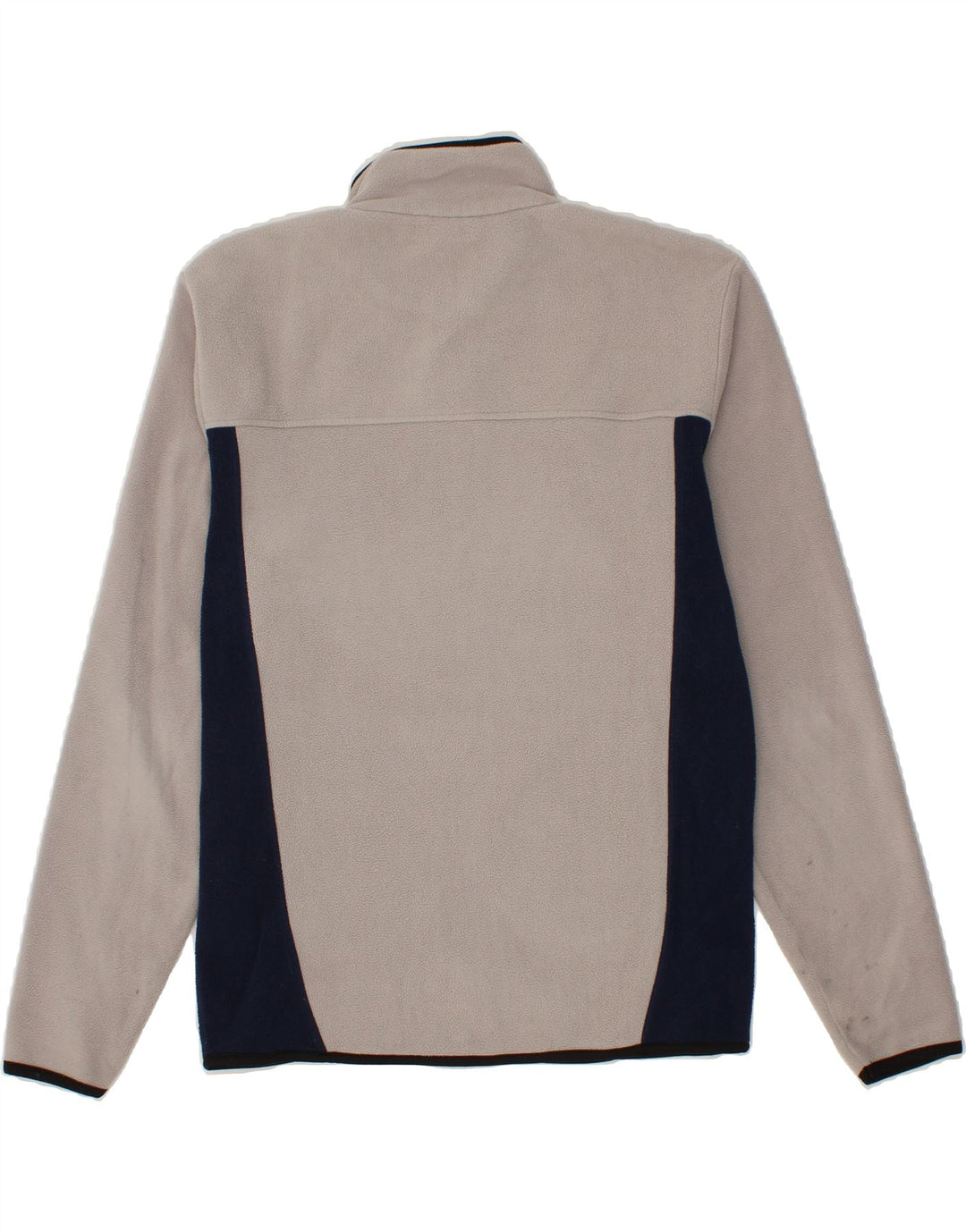 LOTTO Womens Fleece Jacket UK 18 XL Grey Colourblock Polyester Vintage Lotto and Second-Hand Lotto from Messina Hembry 