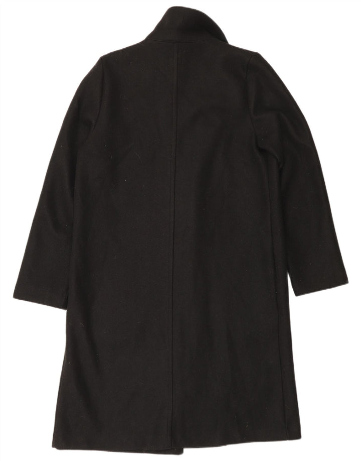 Otwarty płaszcz damski Zara UK 14, średni czarny poliester