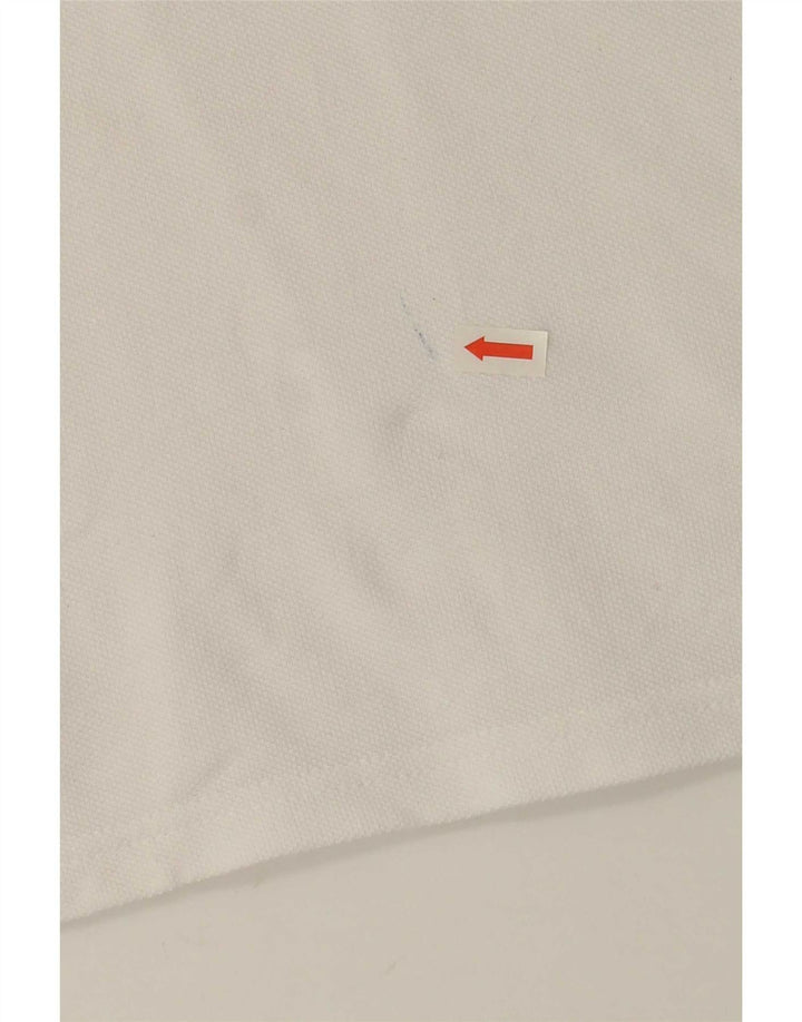 Męska koszulka polo Lyle & Scott XL w białe paski, bawełniana