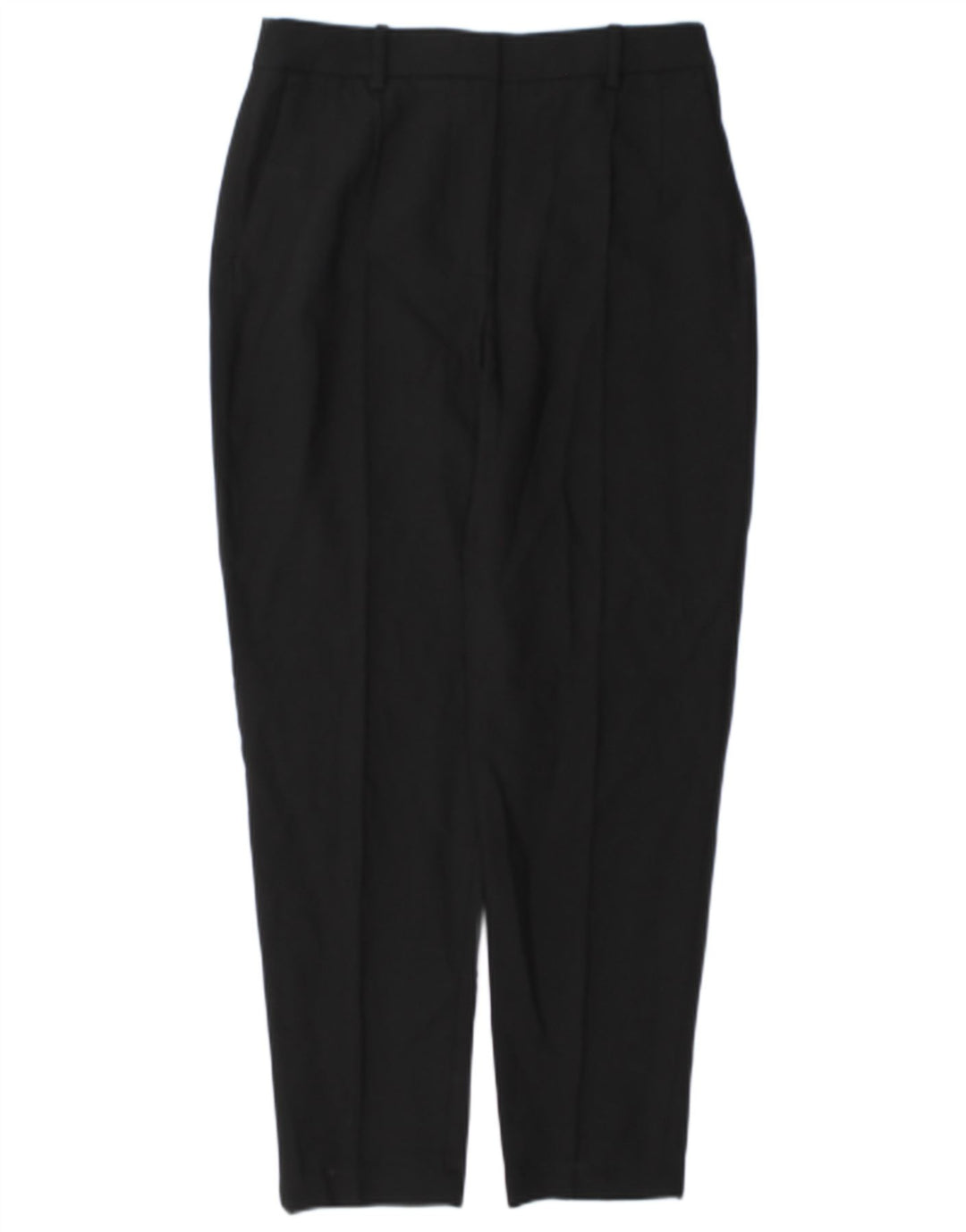 Damskie spodnie Chino zwężane, zwężane, średnie W28 L27, Zara, czarny poliester