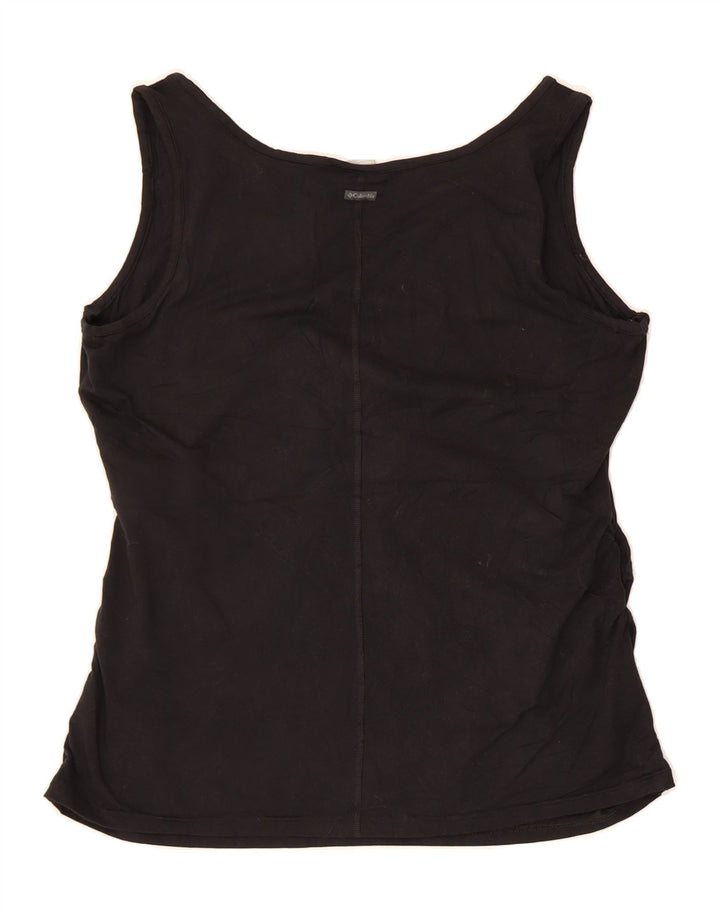 COLUMBIA Womens Vest Top UK 16 Large Black Polyester Vintage Columbia and Second-Hand Columbia from Messina Hembry 