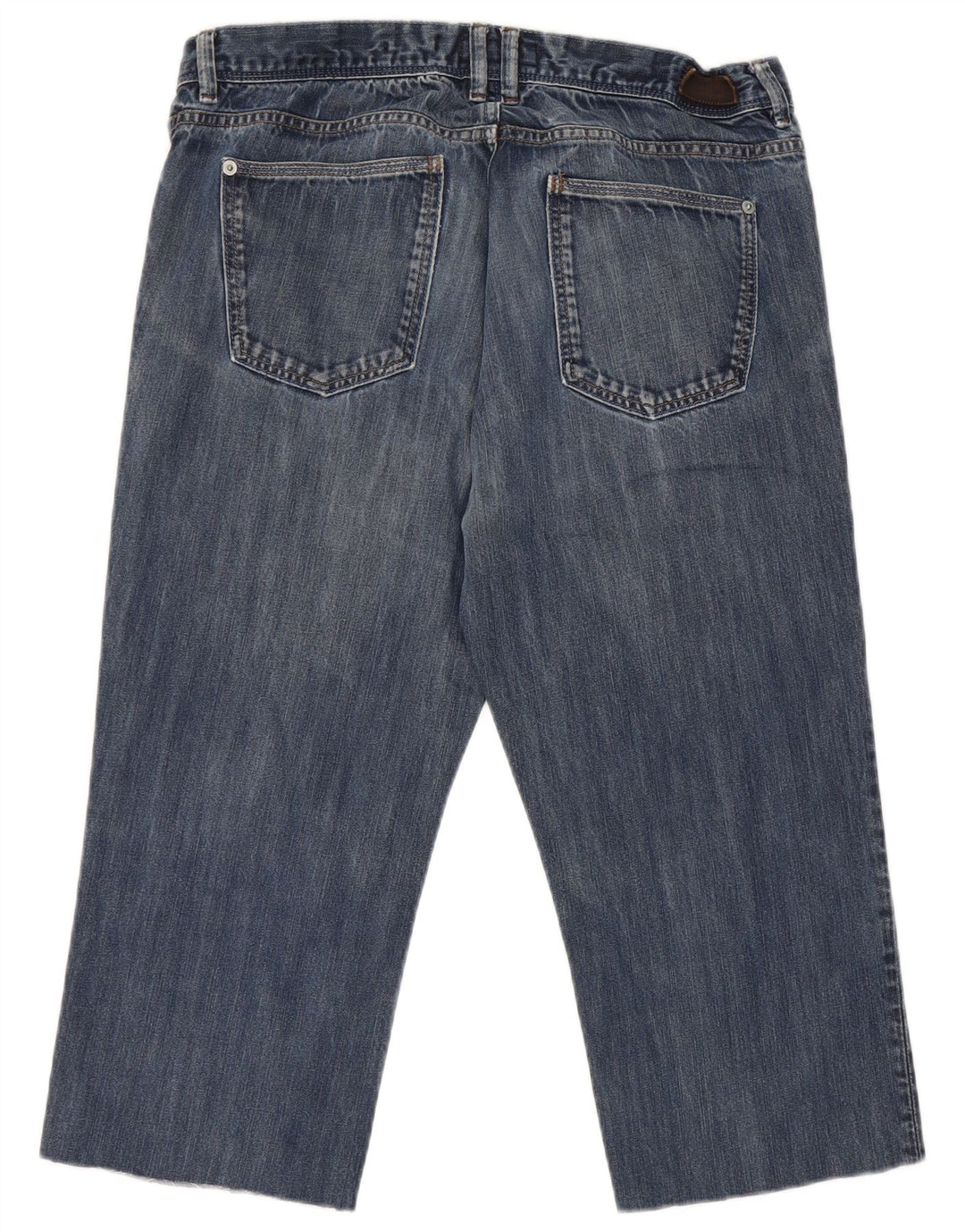 Massimo Dutti Męskie Jeansy Capri EU 42 Duże W32 L20 Niebieskie Bawełniane