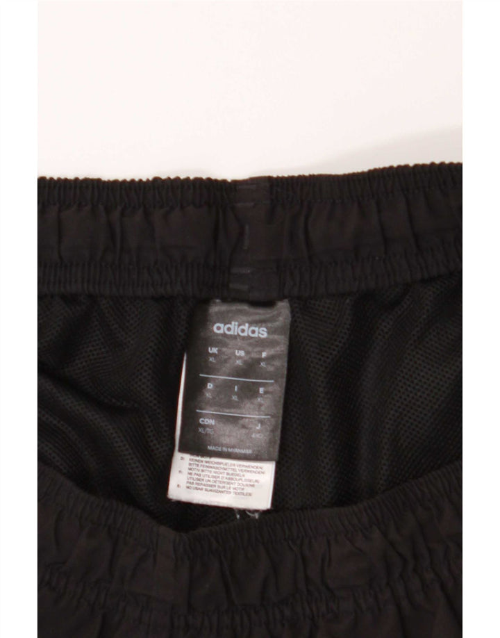 Męskie spodenki sportowe Adidas XL, czarne, poliestrowe