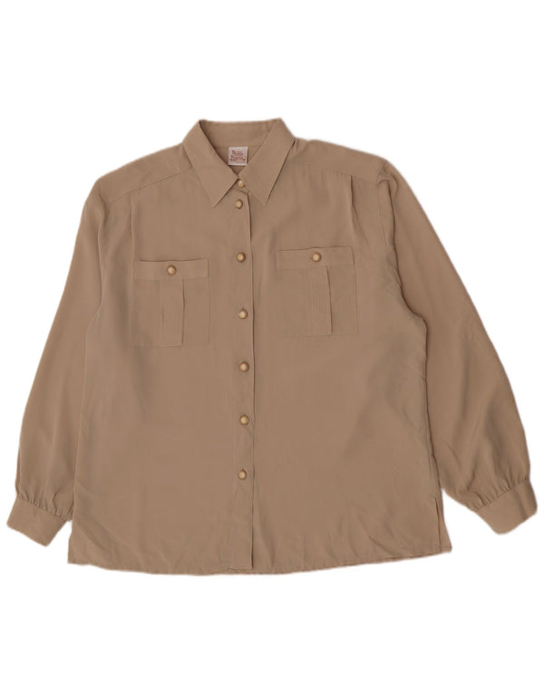 Damska bluzka oversize Michele Boyard IT 42, średni khaki, poliester