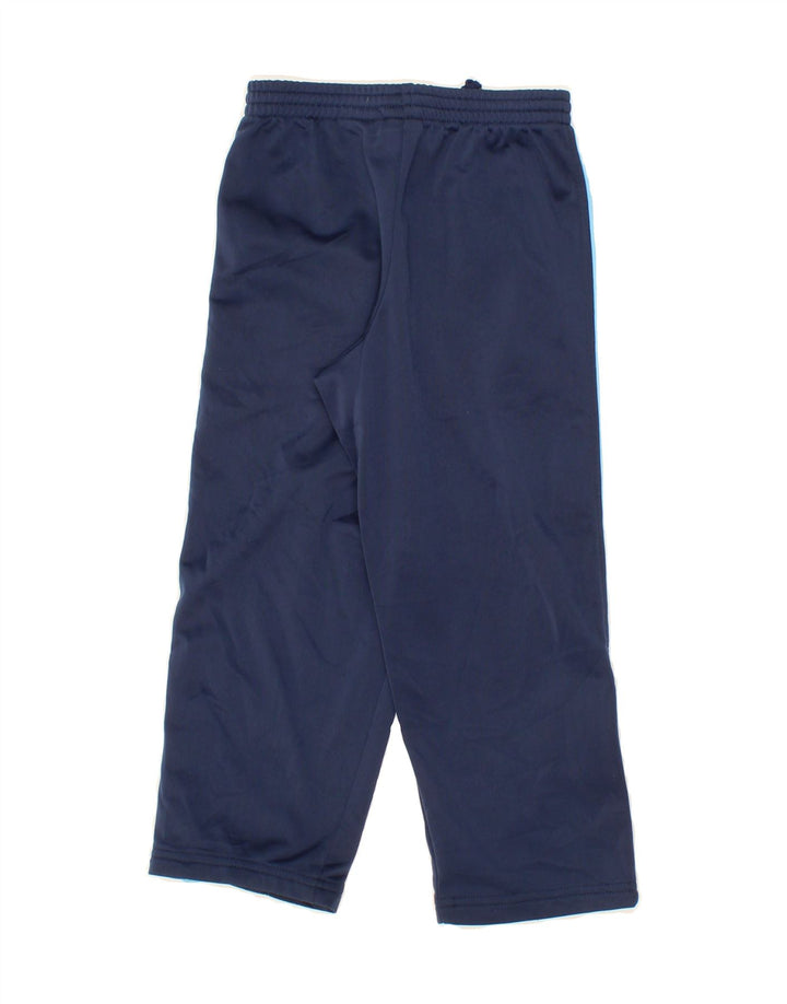 NIKE Boys Tracksuit Trousers 10-11 Years Medium Navy Blue Colourblock Vintage Nike and Second-Hand Nike from Messina Hembry 