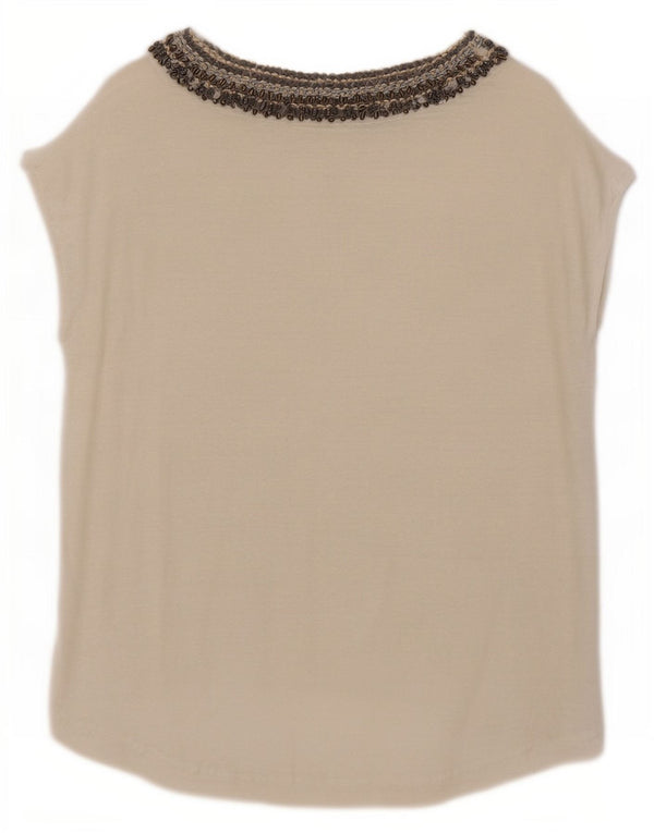Damska bluzka oversize Zara Top UK 10 Small White