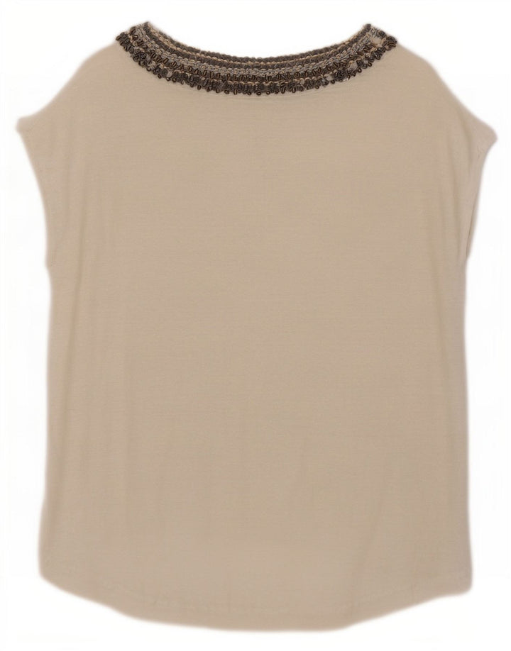 Damska bluzka oversize Zara Top UK 10 Small White
