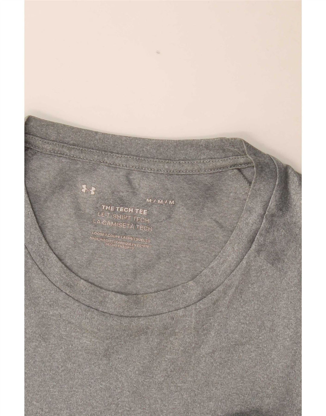 Męska koszulka t-shirt Under Armour w kolorze średnioszarym