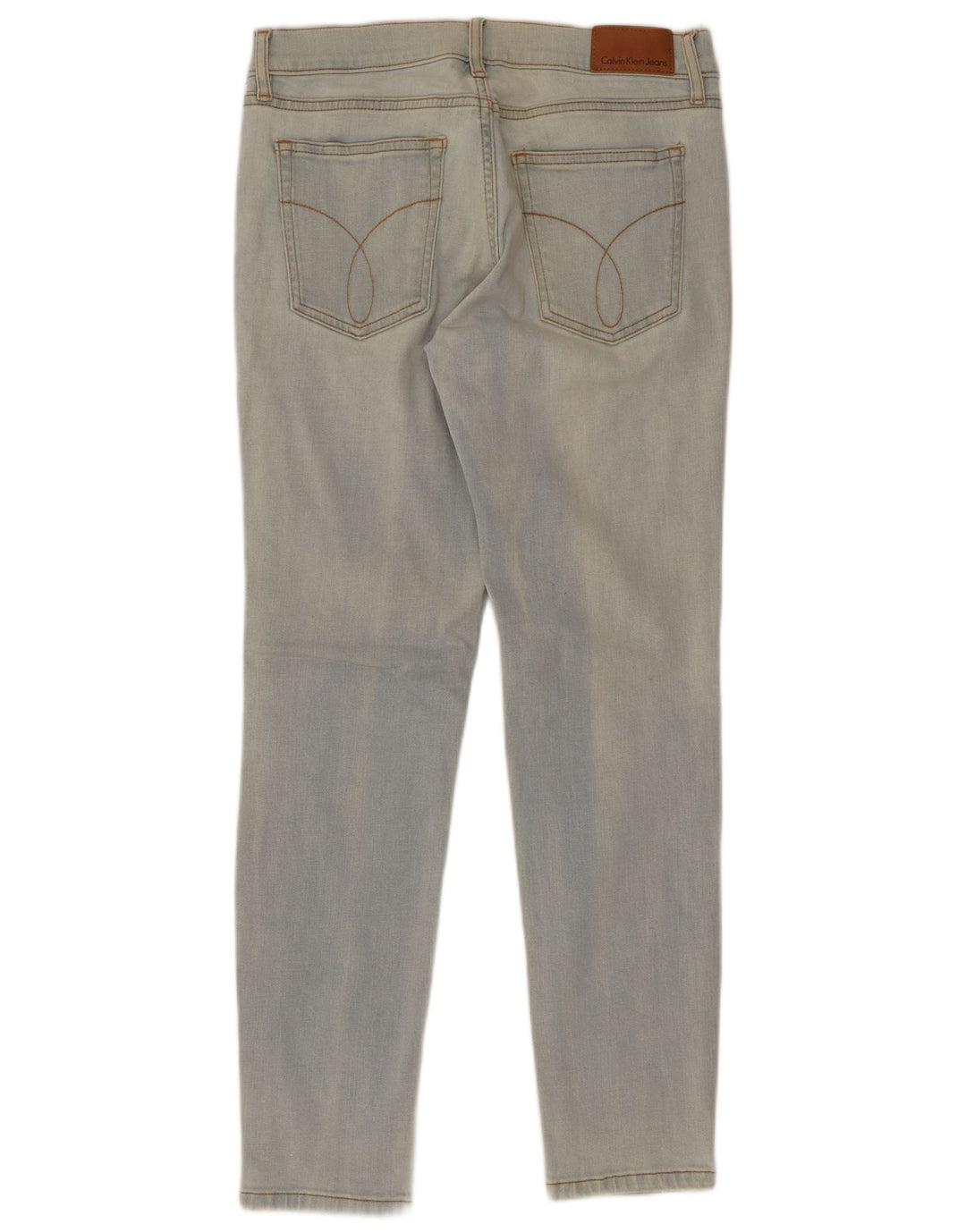 Damskie jeansy Calvin Klein W27 L26 Niebieskie