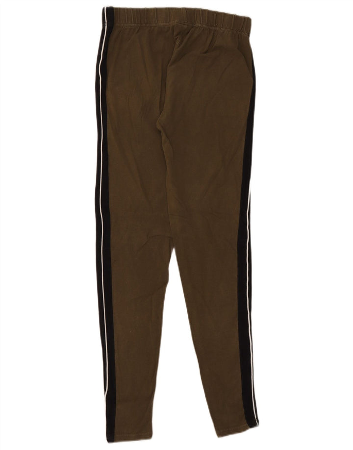 Legginsy damskie Ellesse UK 12, bawełna w kolorze średniego khaki