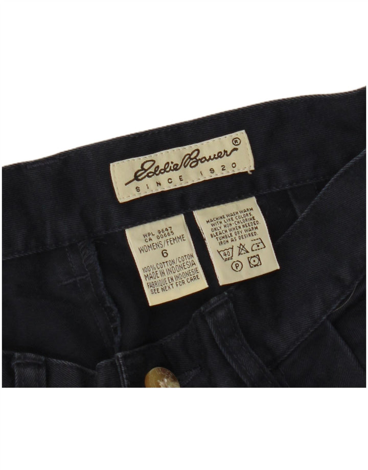 Spodnie damskie EDDIE BAUER Pegged Chino US 6 Medium W26 L29 Granatowe