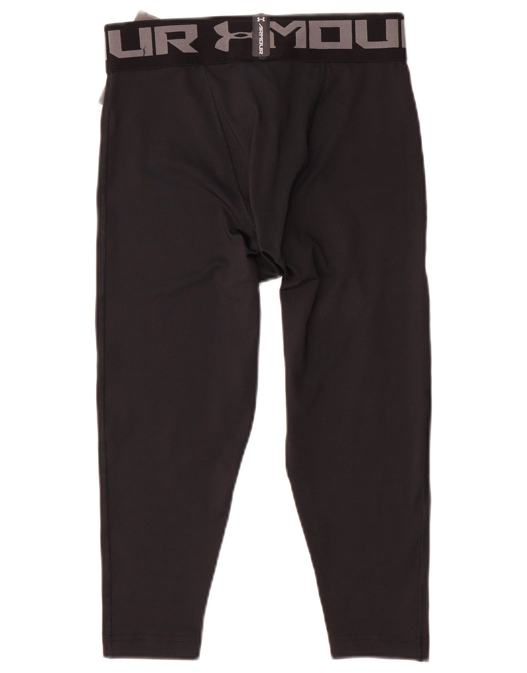 Męskie legginsy Capri Under Armour z grafiką, średni czarny poliester