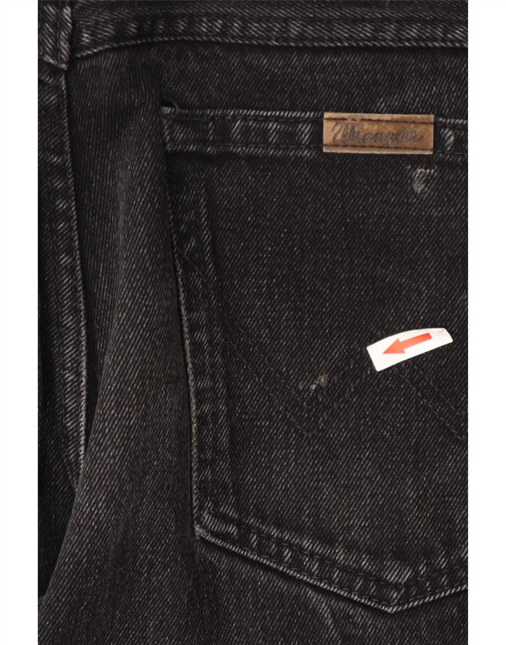 Damskie jeansy proste Wrangler W32 L30, szare, bawełniane