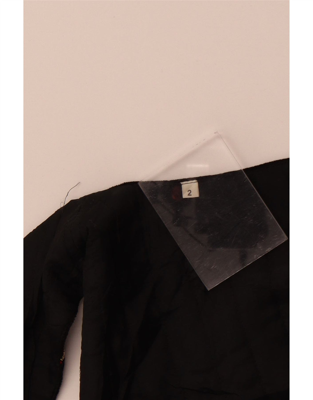 Aksamitna kamizelka damska Vintage US 2 XS czarna