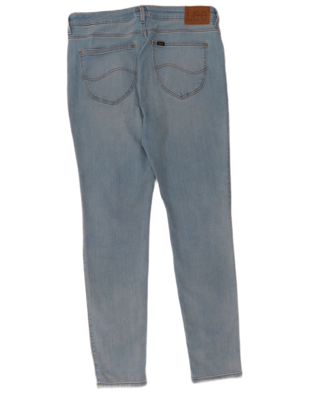 Damskie jeansy LEE Scarlett High Skinny W32 L28 Niebieskie bawełniane