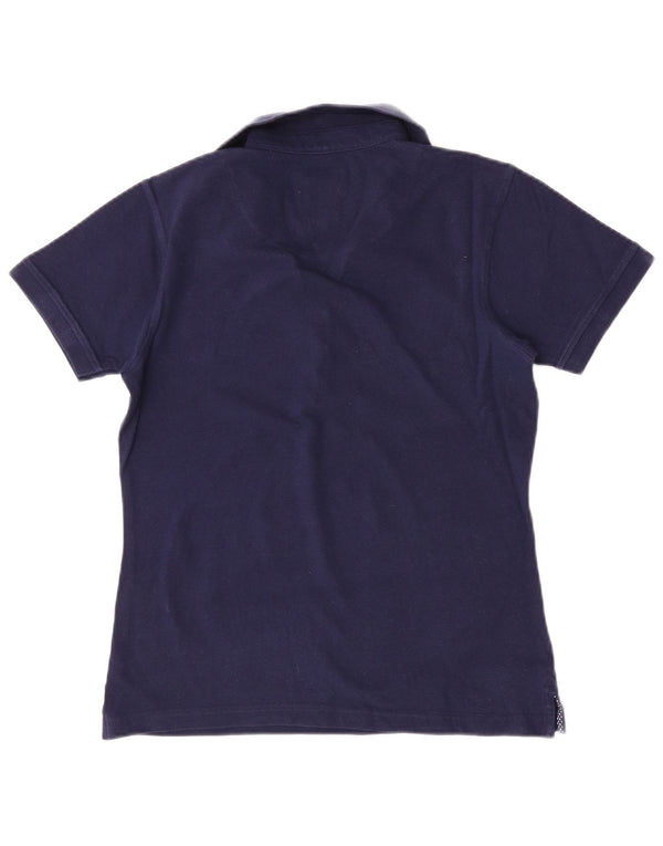 Damska koszulka polo Crew Clothing UK 12, średnia, granatowa, bawełniana