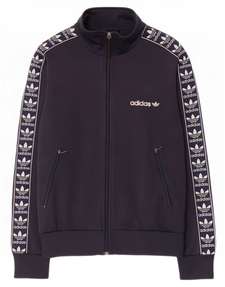 Adidas Męska graficzna bluza dresowa XS Granatowa, poliester