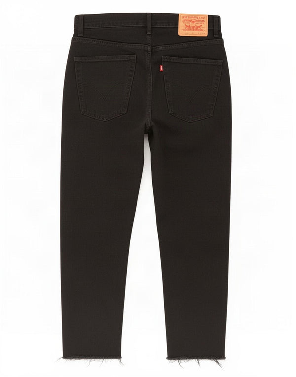 Męskie jeansy Levi's 581 w trudnej sytuacji W34 L25 Czarna bawełna