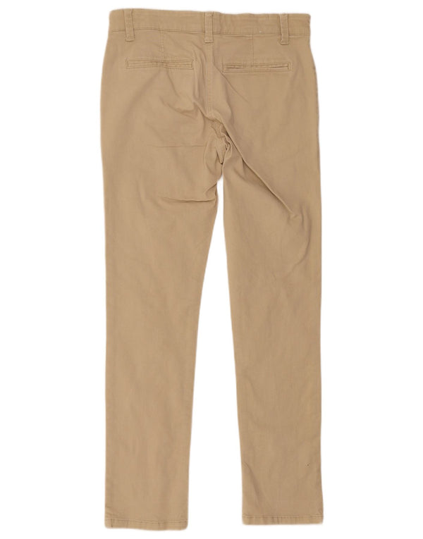 Spodnie Chino Benetton chłopięce 11-12 lat 2XL W30 L28 beżowa bawełna