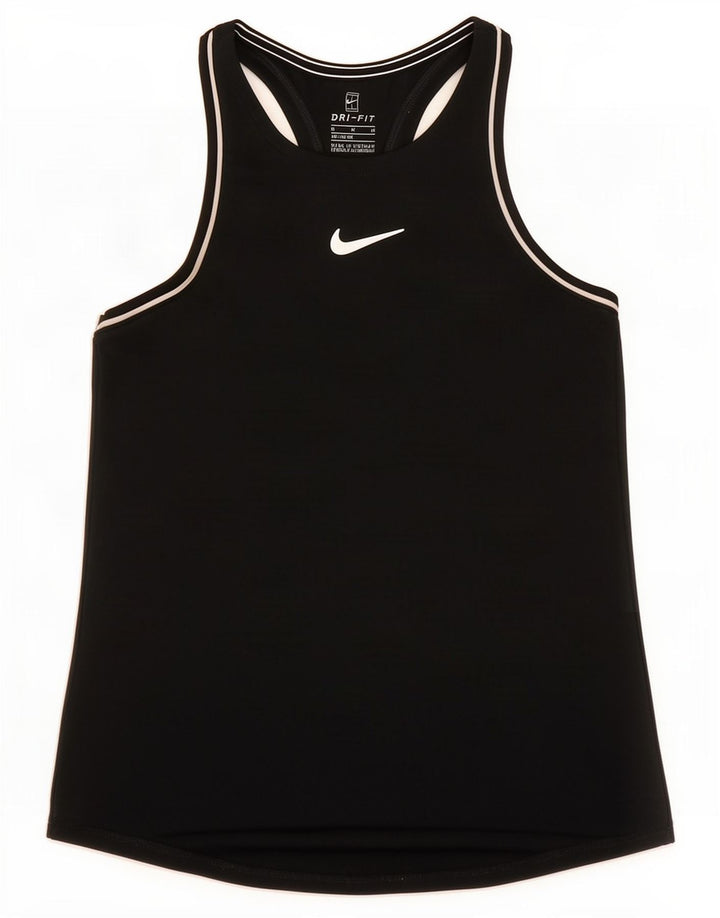 Koszulka dziewczęca Nike Dri Fit z kamizelką 10-11 lat, średni czarny poliester
