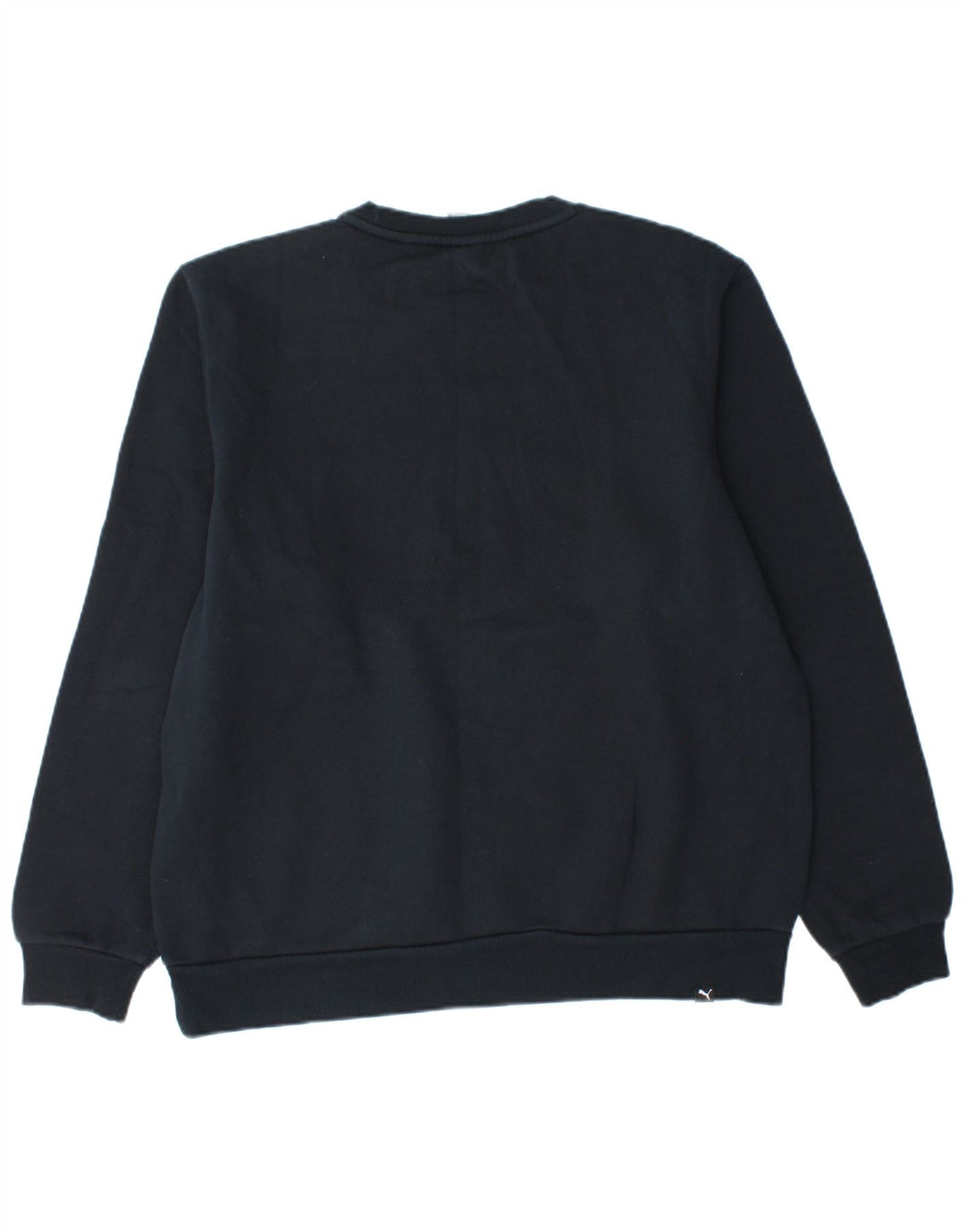 Męska bluza z grafiką Puma, duża, granatowa, bawełniana