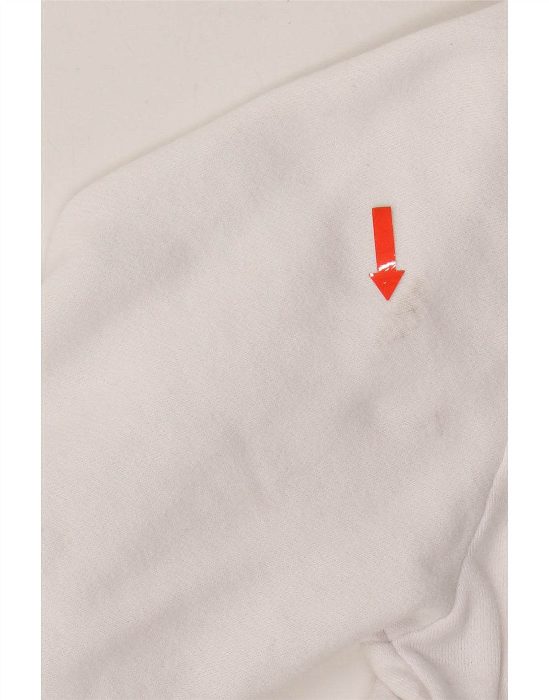 ELLESSE Womens Graphic Oversized Sweatshirt Jumper UK 8 Small White Cotton Vintage Ellesse and Second-Hand Ellesse from Messina Hembry 