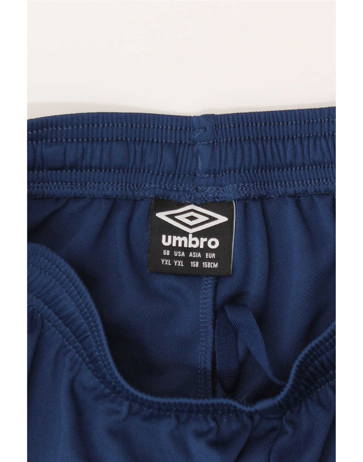 Spodenki sportowe dla chłopców Umbro 12-13 lat XL, granatowe, poliestrowe