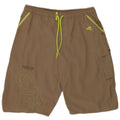 Męskie spodenki kąpielowe Adidas Graphic, duże, nylonowe khaki