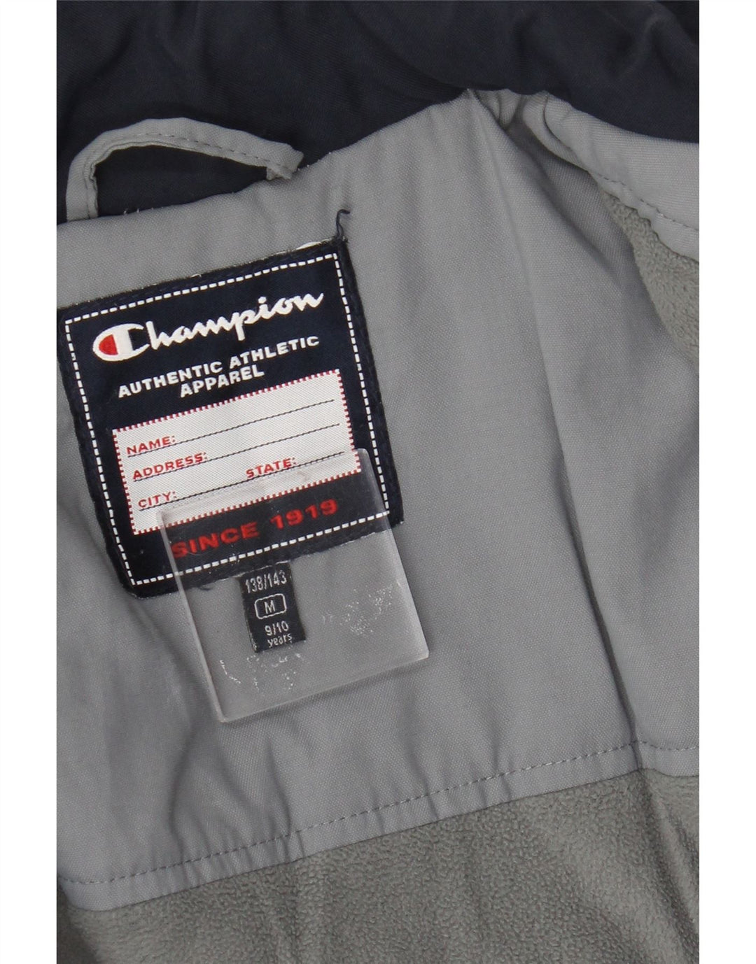 Chłopięca kurtka wiatrówka Champion 9-10 lat, średni granatowy poliamid