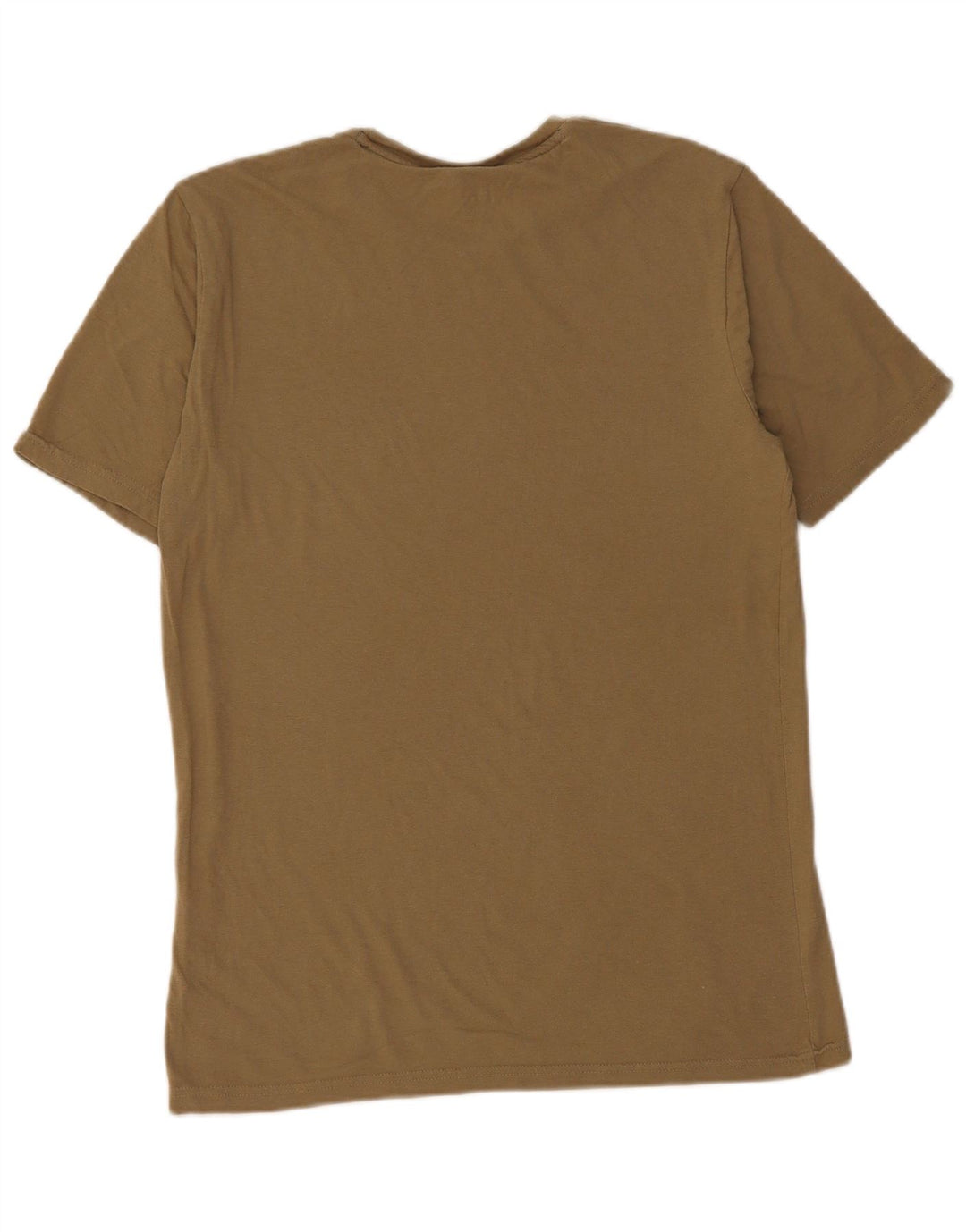 UNDER ARMOUR Męski T-shirt Top, mały, bawełniany khaki
